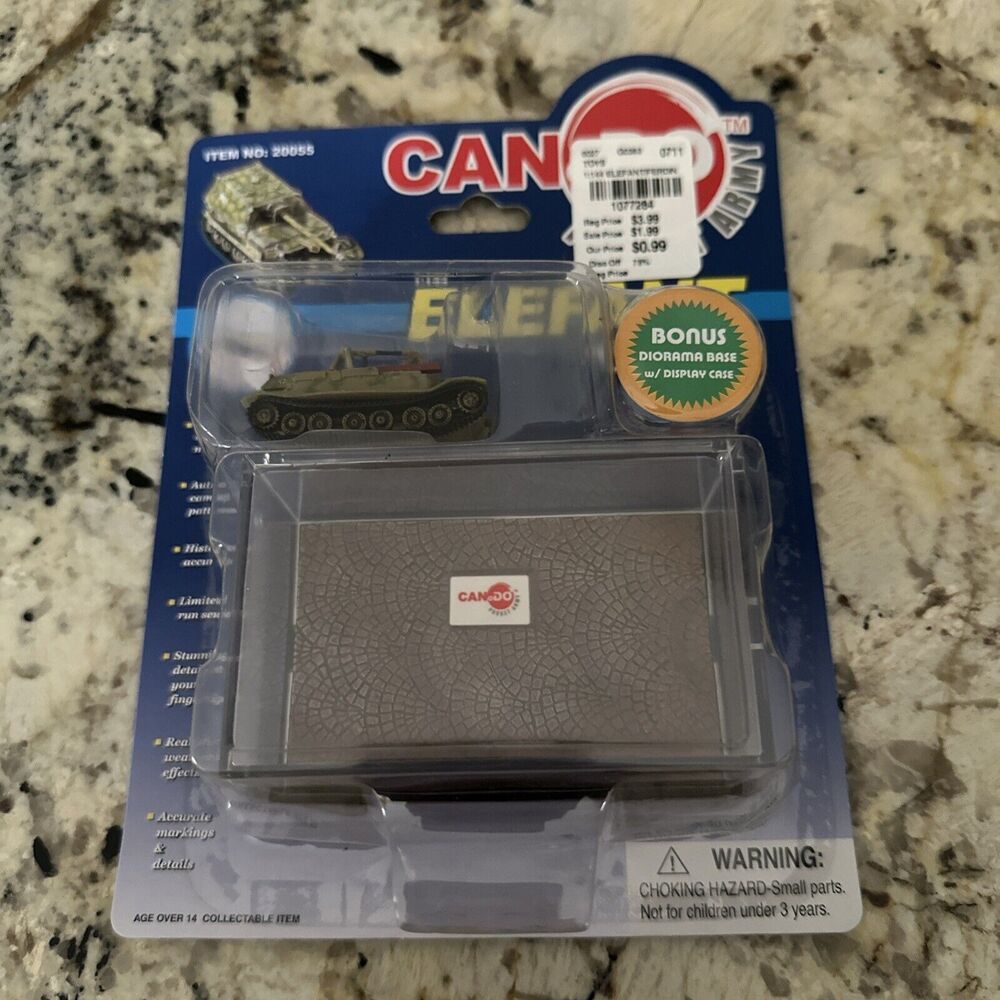 Dragon Models 1:144 CAN DO Pocket Army Tank 20055 ELEFANT Sd.Kfz. 184-Variant F